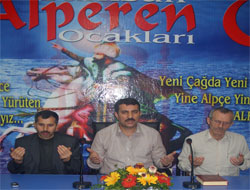 Alperenler Türkeş'i andı