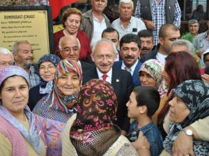 Chp Lideri Kılıçdaroğlu Menderes’in Köyünü Ziyaret Etti