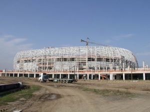 Samsun’un Yeni Stadının Yüzde 82’si Tamam