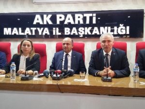 Bakan Işık Ak Parti Malatya İl Başkanlığını Ziyaret Etti