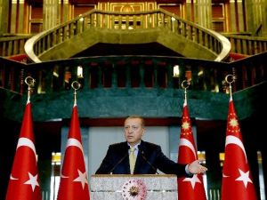 Cumhurbaşkanı Erdoğan, Huder Temsilcilerini Kabul Etti