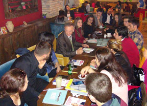 Prof. Dr. Köymen, Gençlerle Birlikte