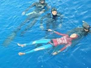 Dünya Rekortmeni Şahika 100 Metre Dalarken Fenalaştı