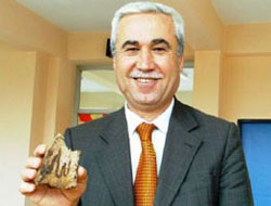 Ağaç kabuğunda "Allah" yazısı