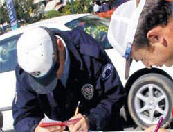 24 Sürücüye 2 bin 384 TL Ceza