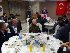 Mhp Karatay’da Mahalle Muhtarlarıyla Buluştu