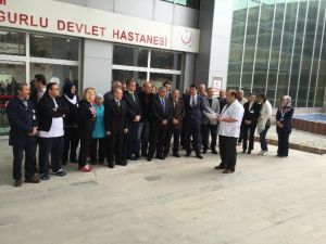 Sungurlu Devlet Hastanesinde Terör Protesto Edildi