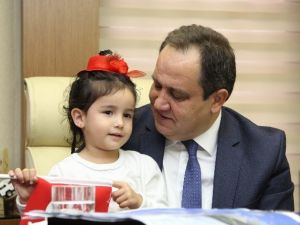 Kreş Öğrencilerinden Giresun Belediyesi’ne Cumhuriyet Bayramı Ziyareti