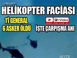 İki helikopter çarpıştı: 6 ölü - VİDEO