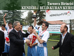 Kendirli Kuran Kursu Birinci Oldu