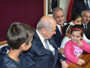 Mhp Lideri Bahçeli, Memleketi Osmaniye’de