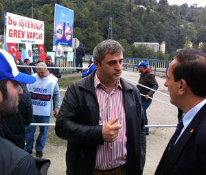 Keçeli'den Grevdeki İşçilere Destek