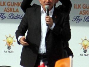 Başbakan Davutoğlu: "3 Kasım 2002 Gibi Yine Bir Kasım Günü İlk Günkü Aşkla Haydi Bismillah Diyeceğiz"