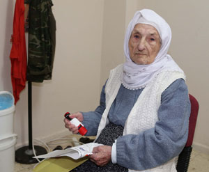 Rizeli Meryem Nine 106 Yaşında Sandığa gitti