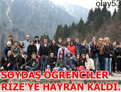 Soydaş Öğrenciler Rize'de