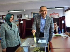 Zonguldak’ta Siyasiler Oy Kullandı