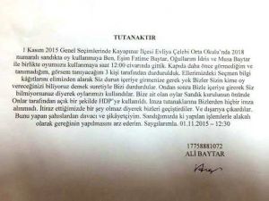 Diyarbakır’da Seçmen Adına Zorla Oy Kullandıkları İddiası