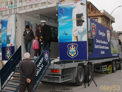 Deniz Kuvvetleri Tırı Rize'de