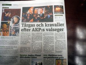Türkiye’deki Seçimler İsveç Basınında