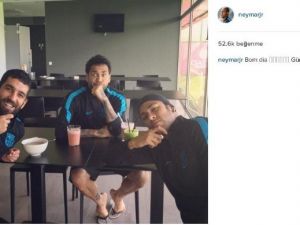 Neymar’dan Türkçe Mesaj