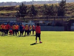 Trabzonspor Antrenmanında Gergin Anlar