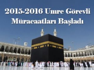 Umre Görevli Müracaatları Başladı