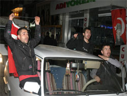 Samsun'da gergin dakikalar