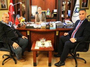 Asfk Yönetiminden Başkan Kasap'a Ziyaret