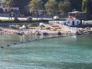 Amasra’da İlk Boru Denize İndi