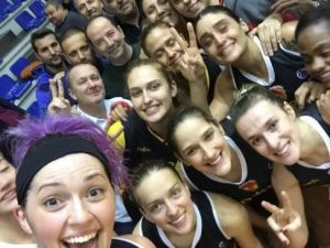 Edirne Belediyesi Edirnespor Kadın Basketbol Takımı’ndan Minsk Zaferi