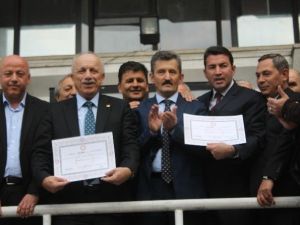 Zonguldaklı Vekiller Mazbatalarını Aldı
