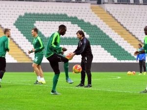 Bursaspor, Timsah Arena’da Çalıştı