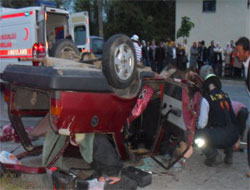 Samsun'da Trafik Kazası 6 Yaralı