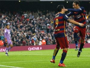 Messı’nın Yokluğunda Barcelona’yı Neymar Ve Suarez Sırtladı