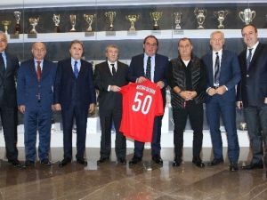 İstanbul İl Emniyet Müdürü Mustafa Çalışkan, Tff’yi Ziyaret Etti