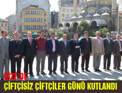 Rize'de Çiftçisiz,Çiftçiler Günü