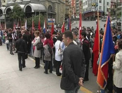 Rize'de Gençlik Haftası Yürüyüşü