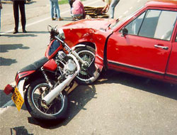 Rize'de Motorsiklet Kazası