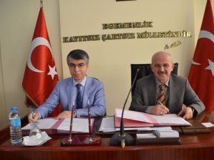 Karabük Özel İdare Sosyal Denge Tazminatı Sözleşmesi İmzalandı