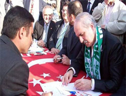 Saadet Partisi'nden Bursaspor'a ilginç jest !