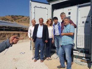 Çorum’da Güneş Panelleriyle Elektik Üretilmeye Başladı
