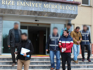 Rize'de Hırsız ve Kapkaçcılar Yakalandı