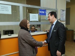 Başkan Tok’tan Vatandaşa Vergi Teşekkürü