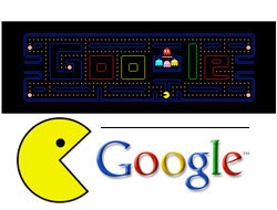 PAC-MAN 30. yıl dönümünü Google'da