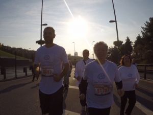 Parkinsonu Yenen Milli Basketbolcu Mehmet Kahyaoğlu Beyin Piliyle Maratona Katıldı