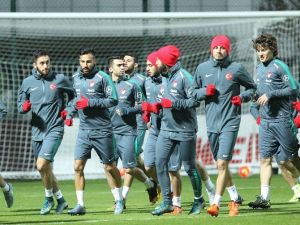 A Milli Takım, Yunanistan Maçı Hazırlıklarını Sürdürdü