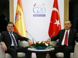 Cumhurbaşkanı Erdoğan, İspanya Başbakanı Mariano Rajoy İle Görüştü