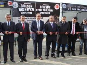 Giresun’da Uluslararası Taş Heykel Sempozyumu