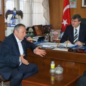 Adaylardan Yüce'ye ziyaret