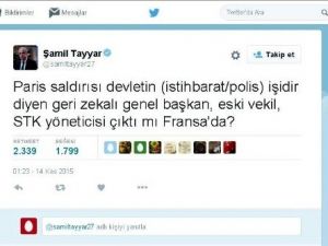 Ak Parti Milletvekili Şamil Tayyar’ın İlginç Twit’i Takipçilerini İkiye Böldü